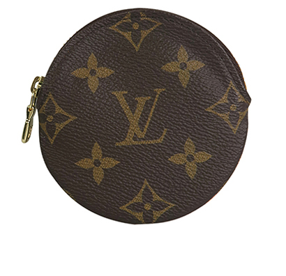 Louis Vuitton Round Coin Purse, front view